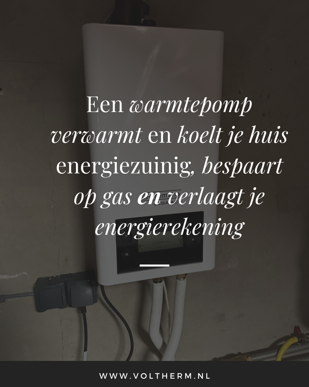 Warmtepomp verwarmt en koelt je huis